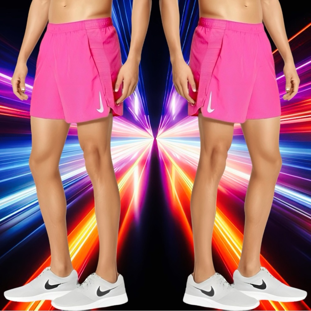 Nike Challenger Men's 5” Lined Pink Running Short w/ Pockets S Small AJ7685 686